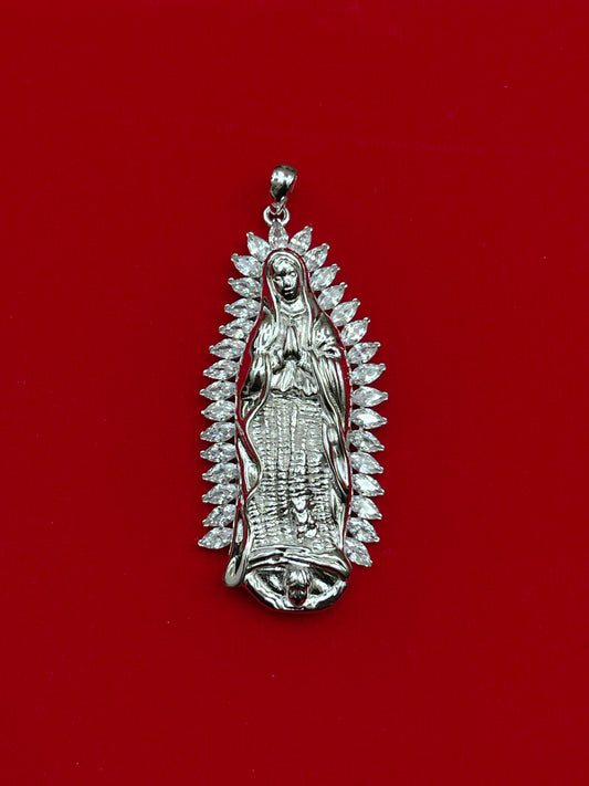 La Virgen de Guadalupe Sterling Silver