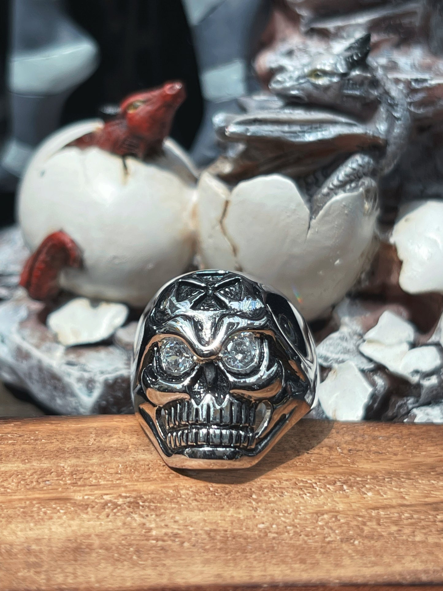 Bone-Jovi Sterling Silver Ring