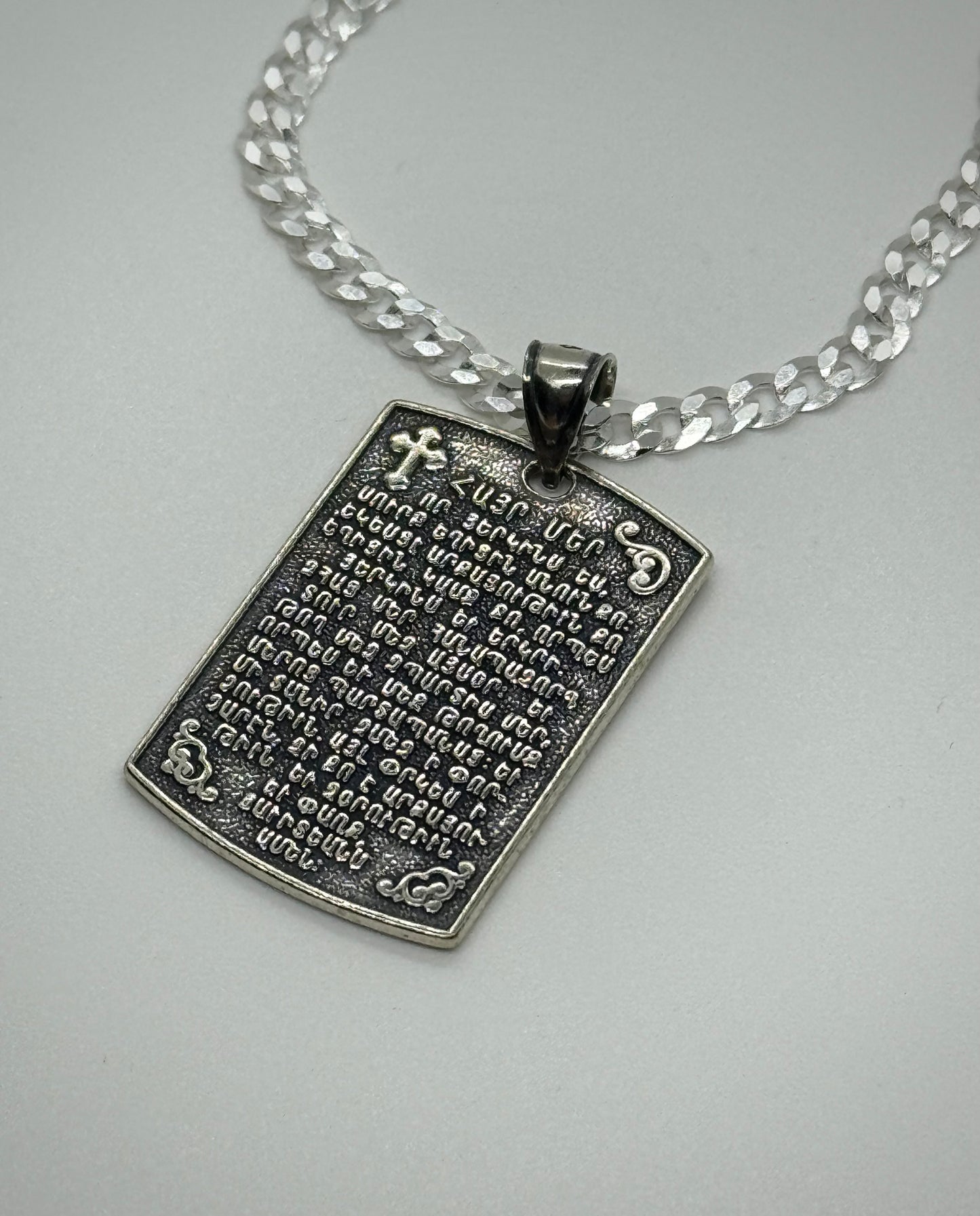 Armenian Prayer Sterling Silver