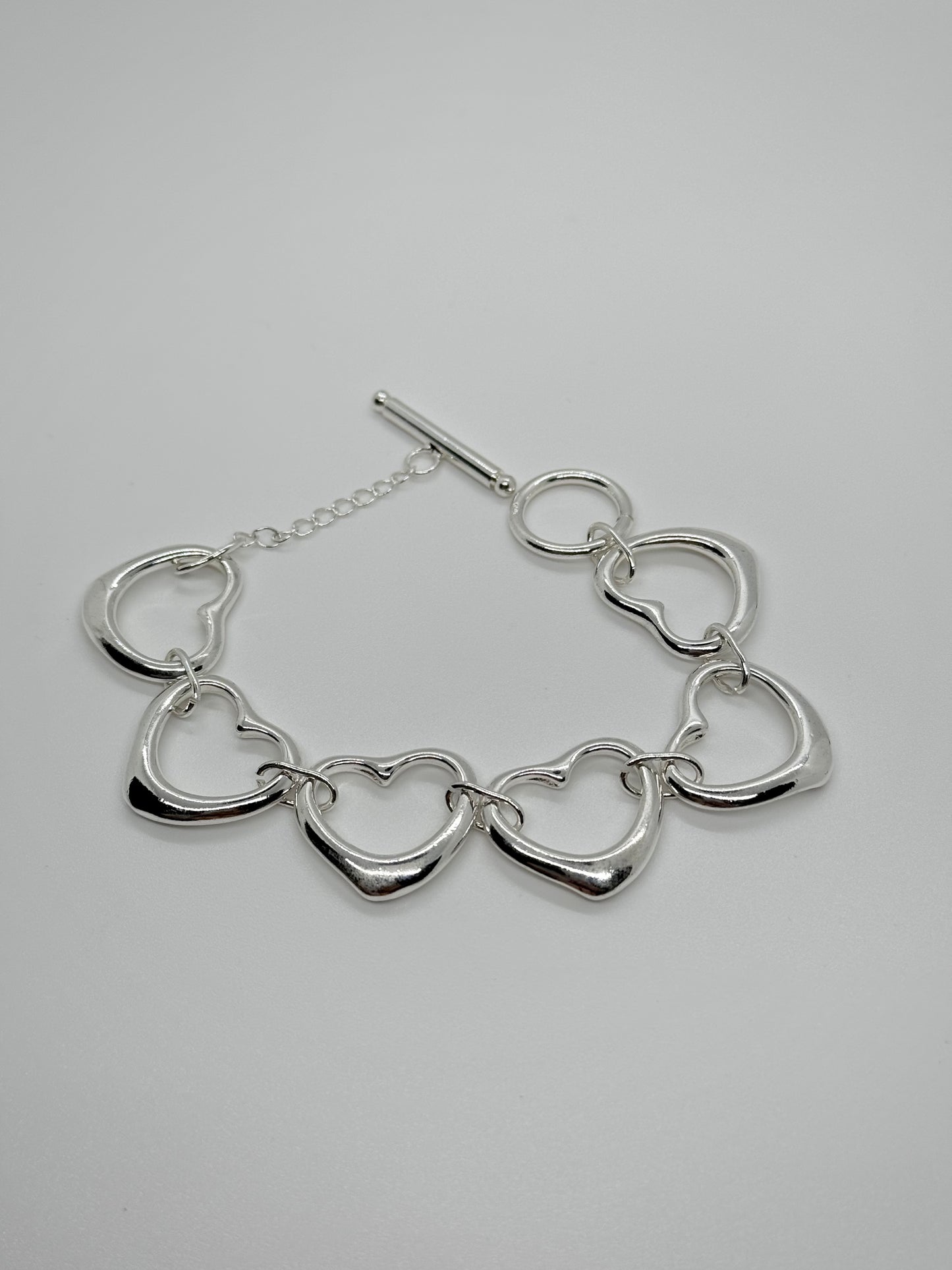 Y2K Hearts 925 Sterling Silver